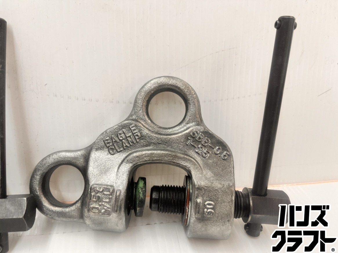 ☆2個セット☆イーグルクランプ EAGLE CLAMP SBB-0.5 1-25 ねじ式 
