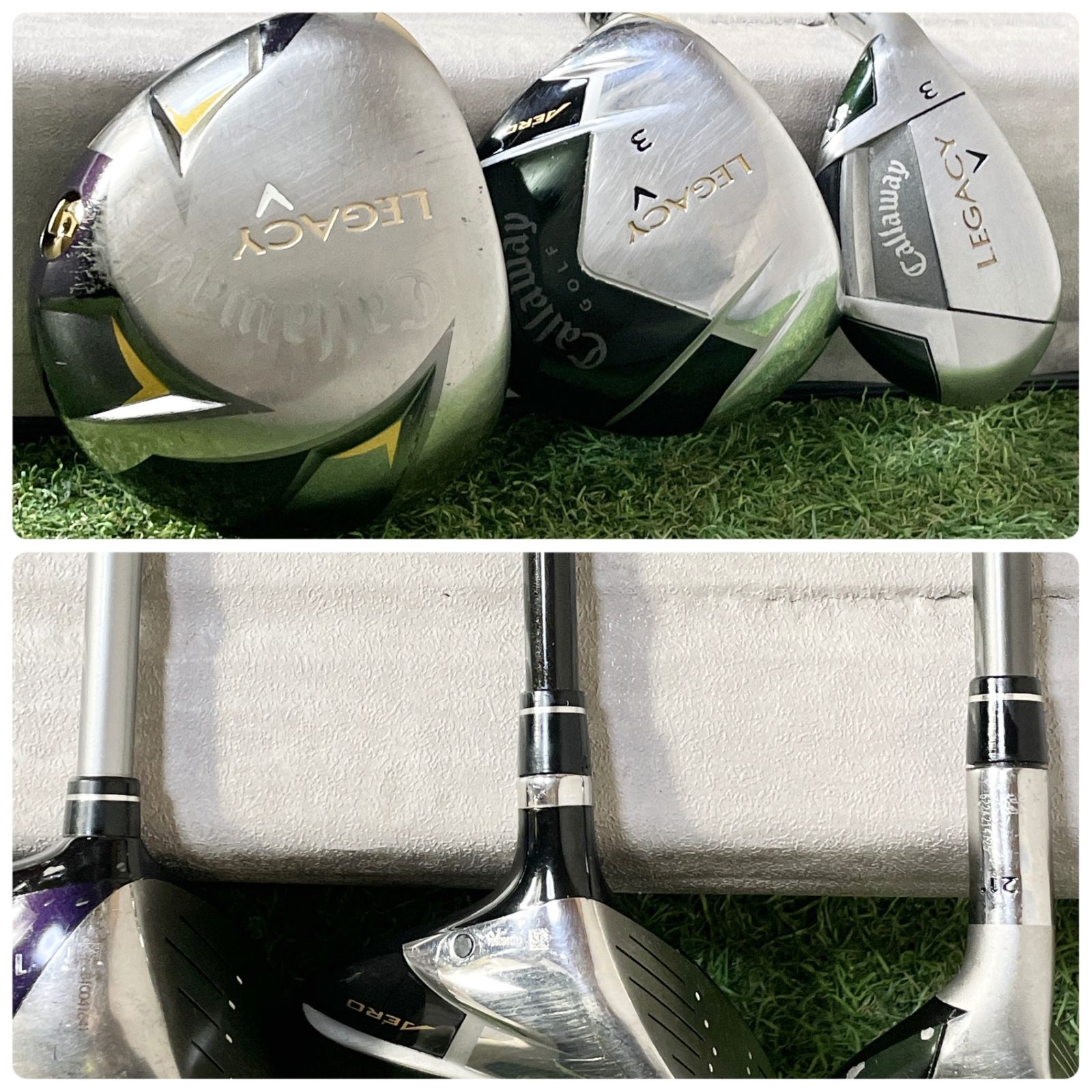 貴重なレフティ】Callaway LEGACY V RAZR X キャロウェイ レガシーV