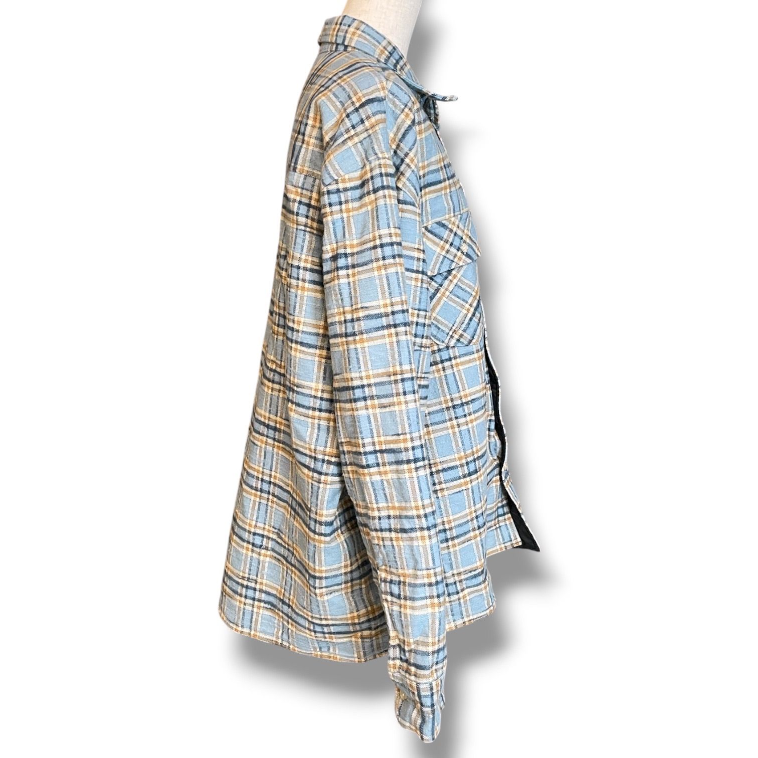 BoTT ボット 24AW Quilted Flannel Shirt キルティング シャツ 