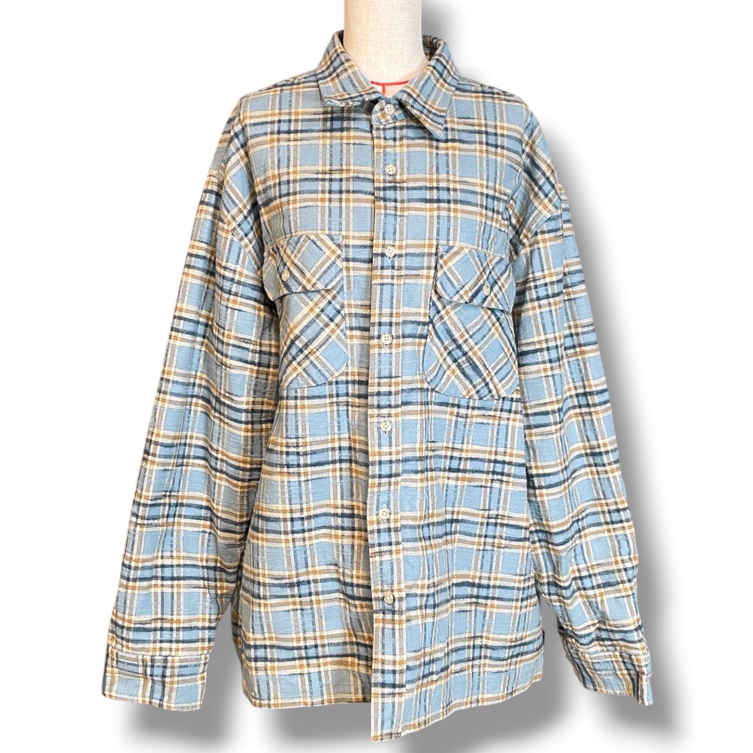 BoTT ボット 24AW Quilted Flannel Shirt キルティング シャツ 