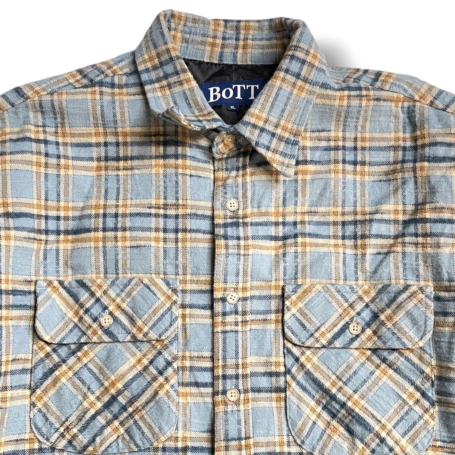 BoTT ボット 24AW Quilted Flannel Shirt キルティング シャツ 
