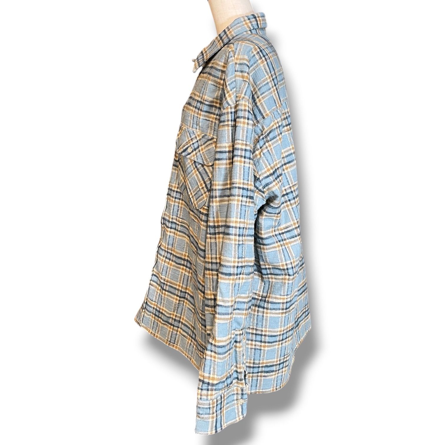 BoTT ボット 24AW Quilted Flannel Shirt キルティング シャツ 