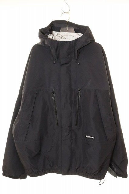 シュプリーム SUPREME 24AW GORE-TEX TAPED SEAM SHELL JACKET BLACK