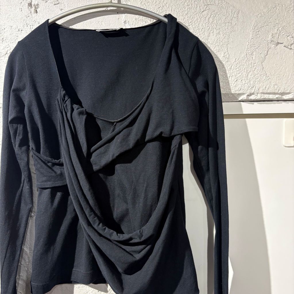 Helmut Lang ボンテージカットソー Cropped Lang Helmut ボンテージカットソー Lang Helmut Twisted