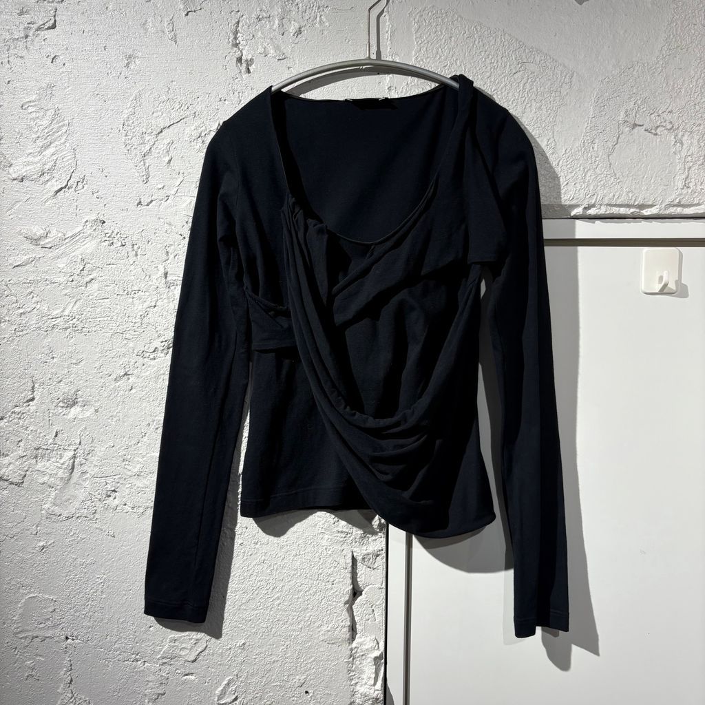 Helmut Lang ボンテージカットソー HELMUT LANG ヘルムートラング 90's draped bondage knit ボンテージ