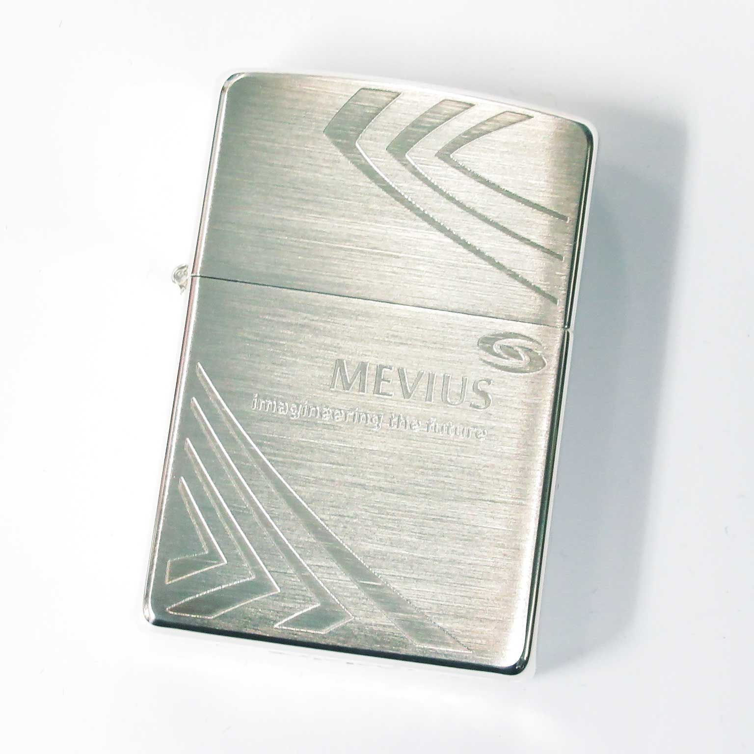 Zippo ジッポーライター MEVIUS メビウス 2014年製 シルバー 銀 - メルカリ