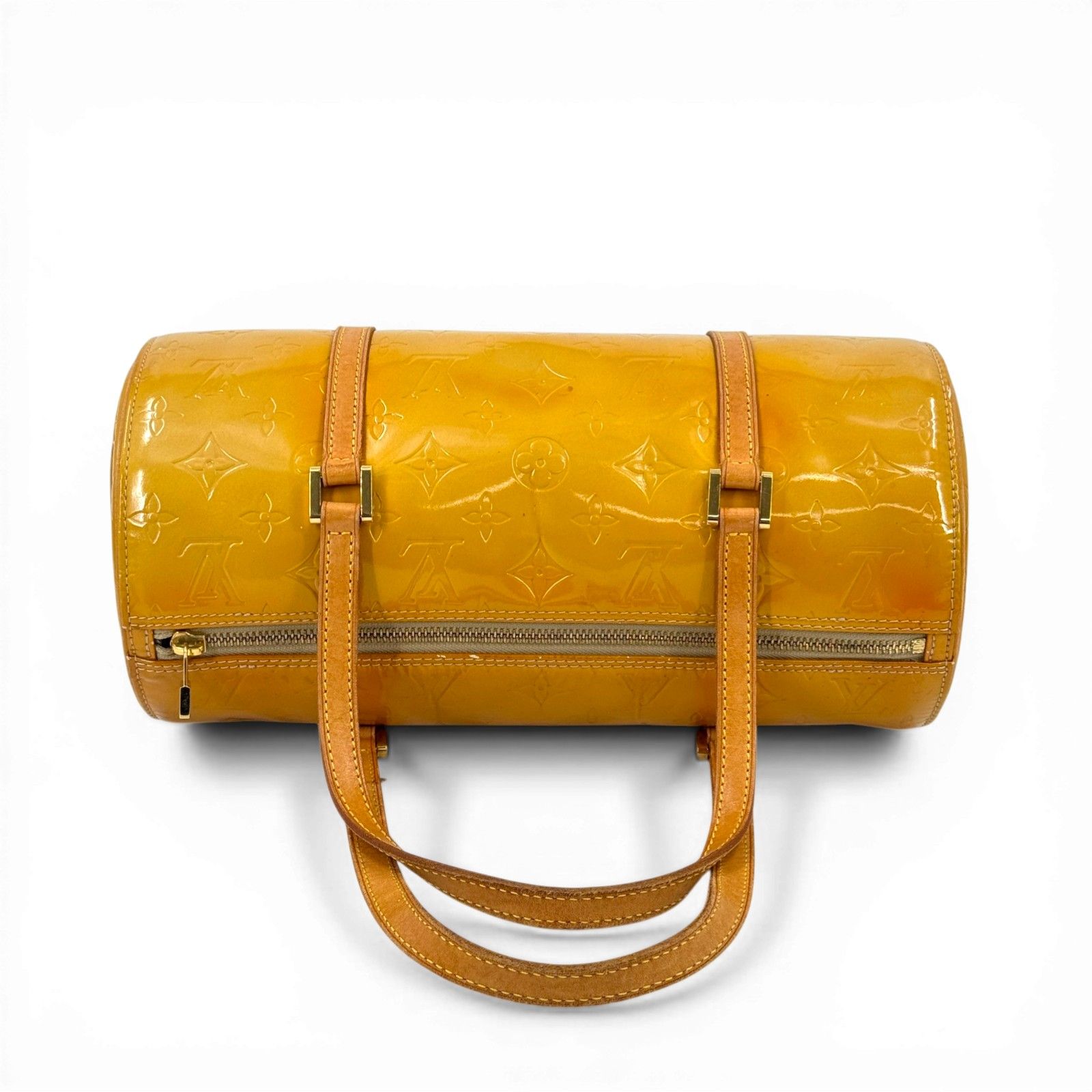 LOUIS VUITTON モノグラム ヴェルニ イエロー ベッドフォード M91006 