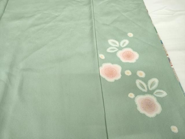 平和屋着物●訪問着　泰常　駒刺繍　花車文　金彩　正絹　逸品　AABG2659ck 平和屋着物○訪問着 泰常 駒刺繍 花車文 金彩 正絹 逸品 AABG2659ck