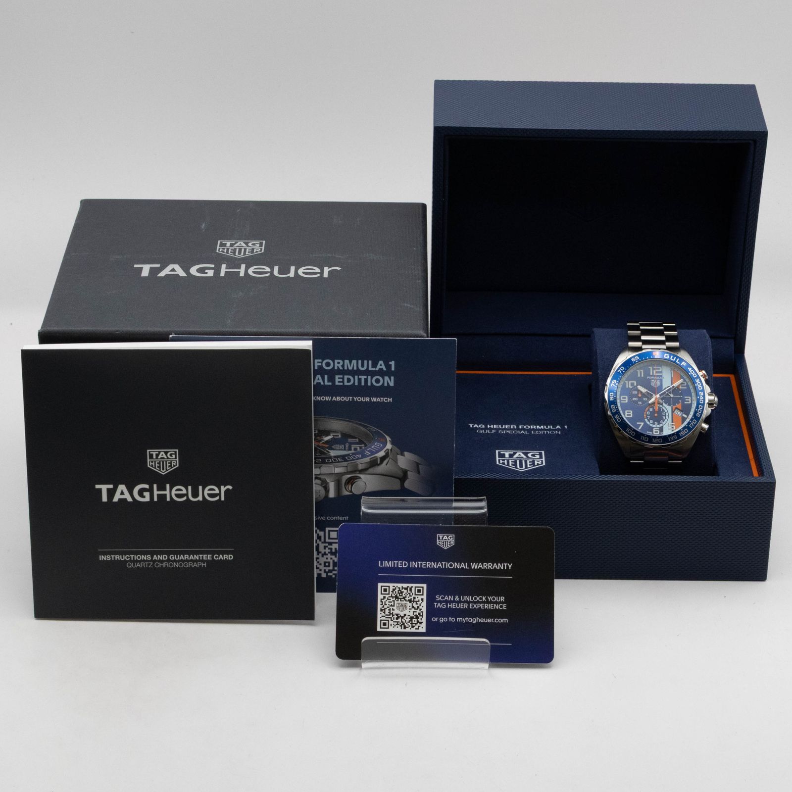 箱・保証書付き】 タグホイヤー TAG HEUER フォーミュラ1 クロノグラフ 