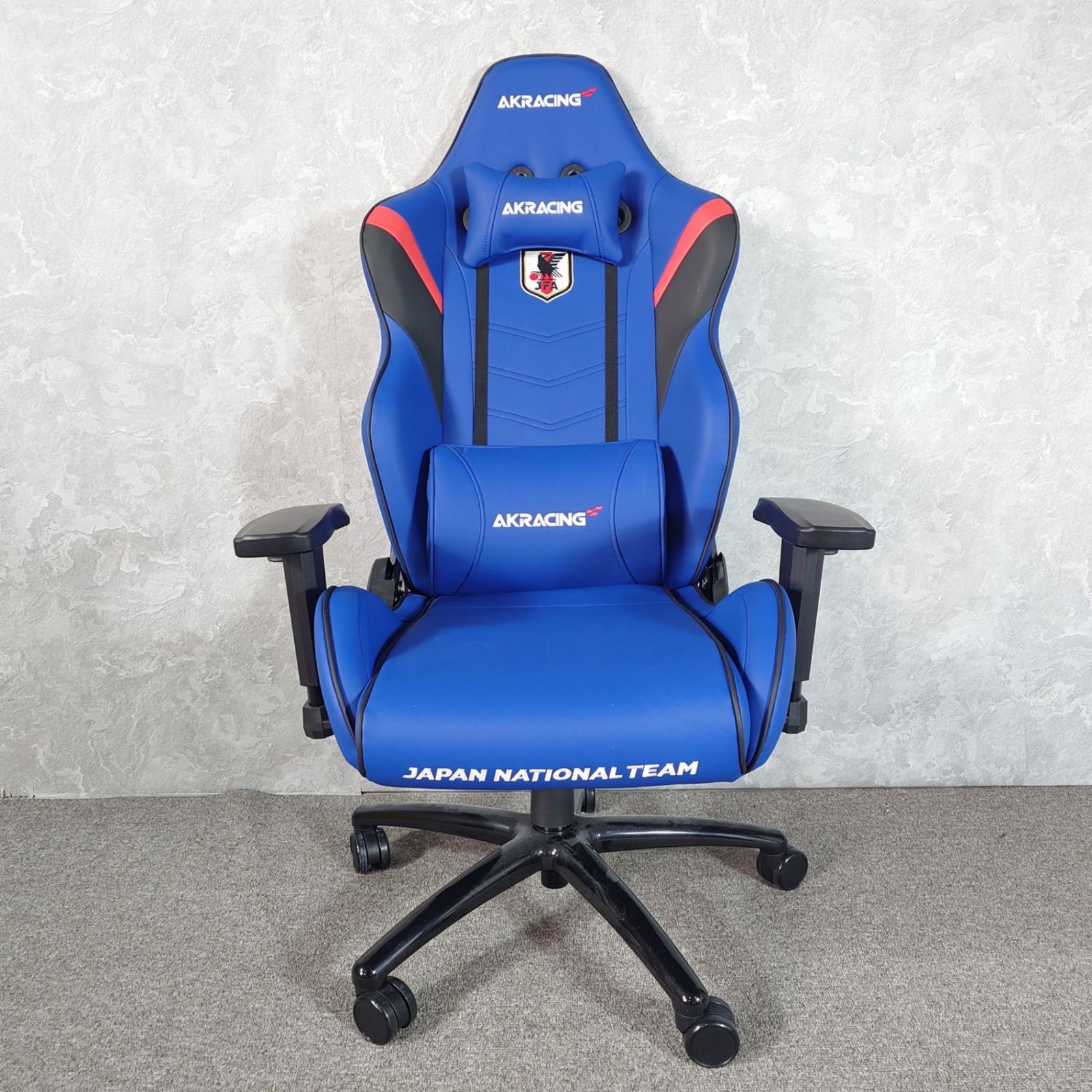 極美品 AKRacing サッカー日本代表ver ゲーミングチェア AKR-SOCCER 