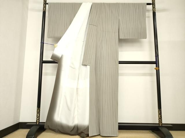 平和屋着物○樋熊哲也 訪問着 辻が花 絞り 手描き 小紋 杢目絞り 正絹