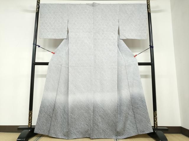 平和屋着物●色留訪問着　総絞り　霞文　暈し染め　正絹　逸品　DABC2269ud 平和屋着物○色留訪問着 総絞り 霞文 暈し染め 正絹 逸品 DABC2269ud