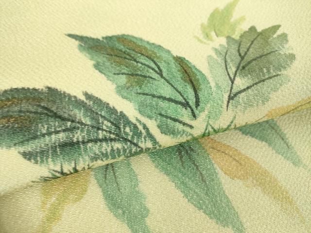平和屋着物●九寸名古屋帯　手描き　栗　鬼しぼ縮緬　正絹　逸品　DABD1301ps 平和屋着物○九寸名古屋帯 手描き 栗 鬼しぼ縮緬 正絹 逸品 DABD1301ps