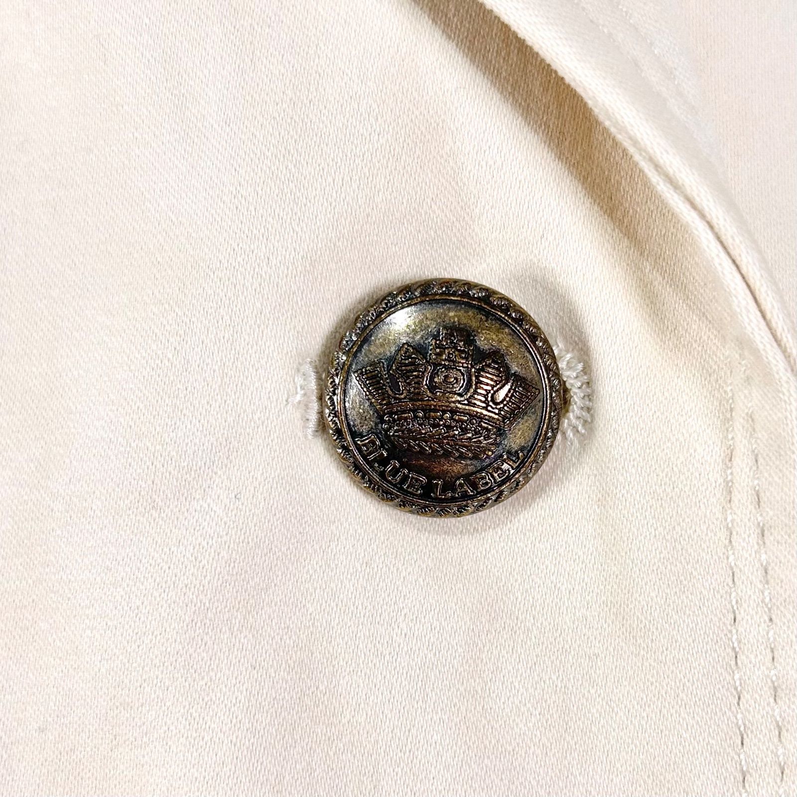 BURBERRY BLUE LABEL バーバリーブルーレーベル ロゴボタン ノバ