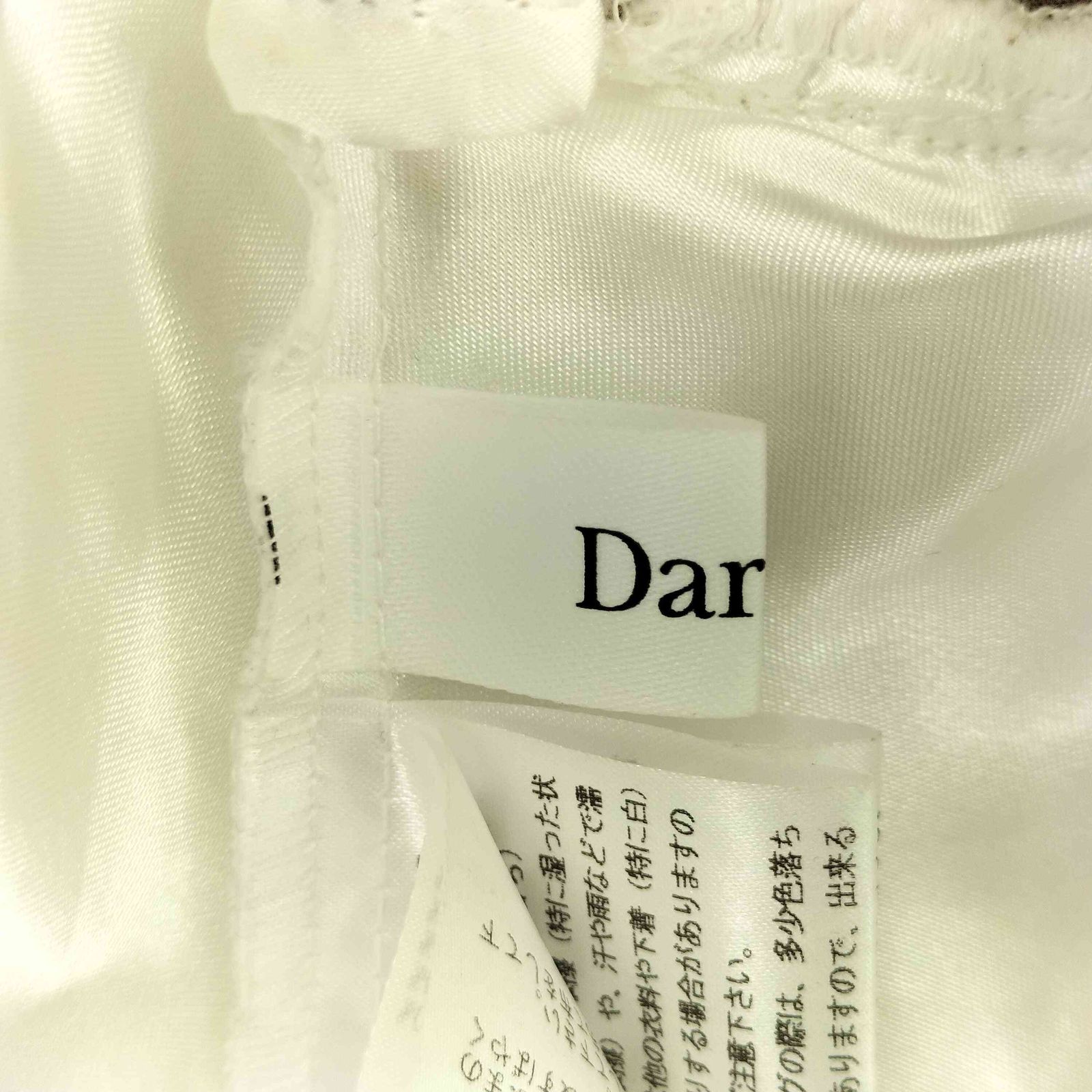 ダーリッチ Darich デザインネックリボンミニワンピース レディース