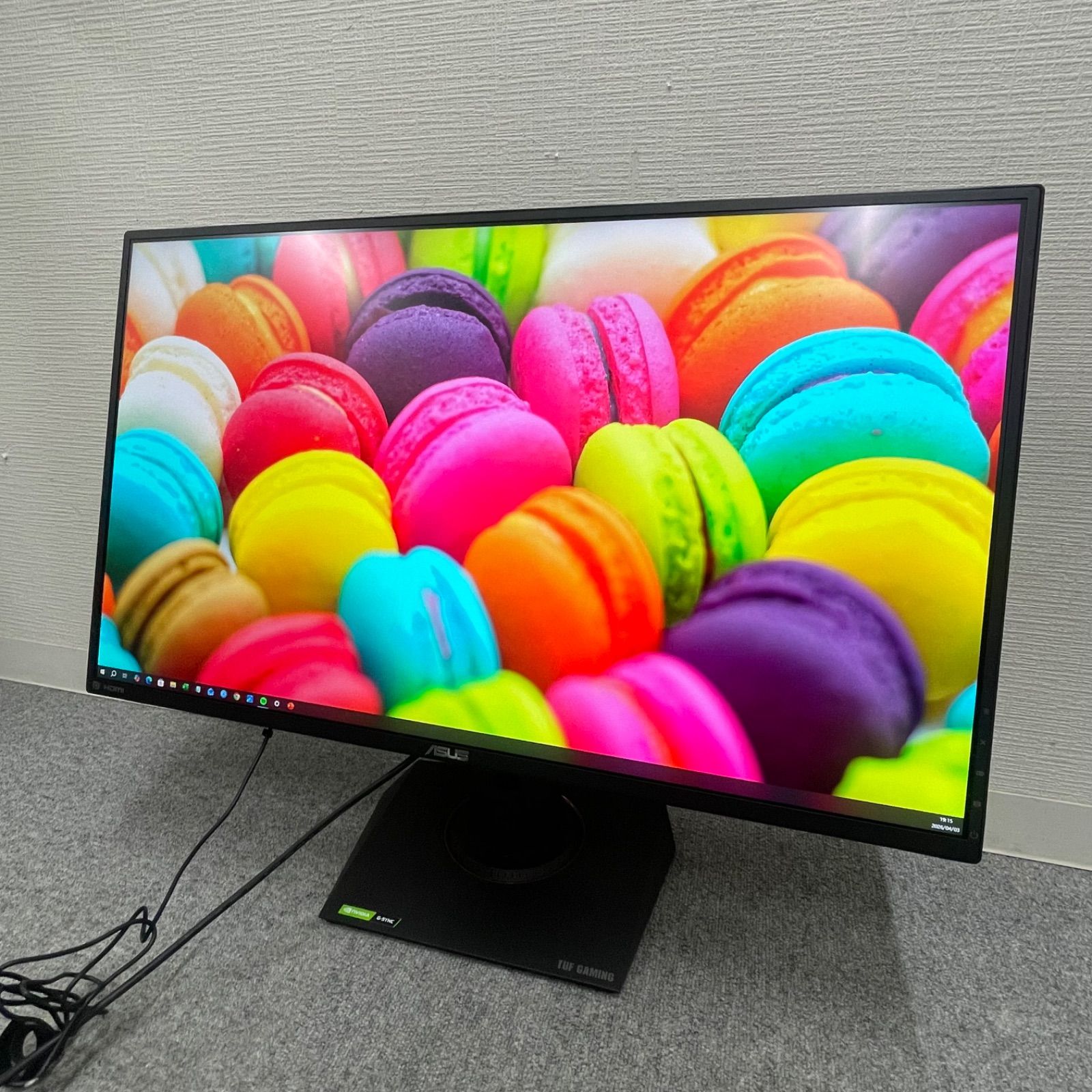 ASUS VG27AQ ゲーミングモニター 27インチ 2022年製 - メルカリ