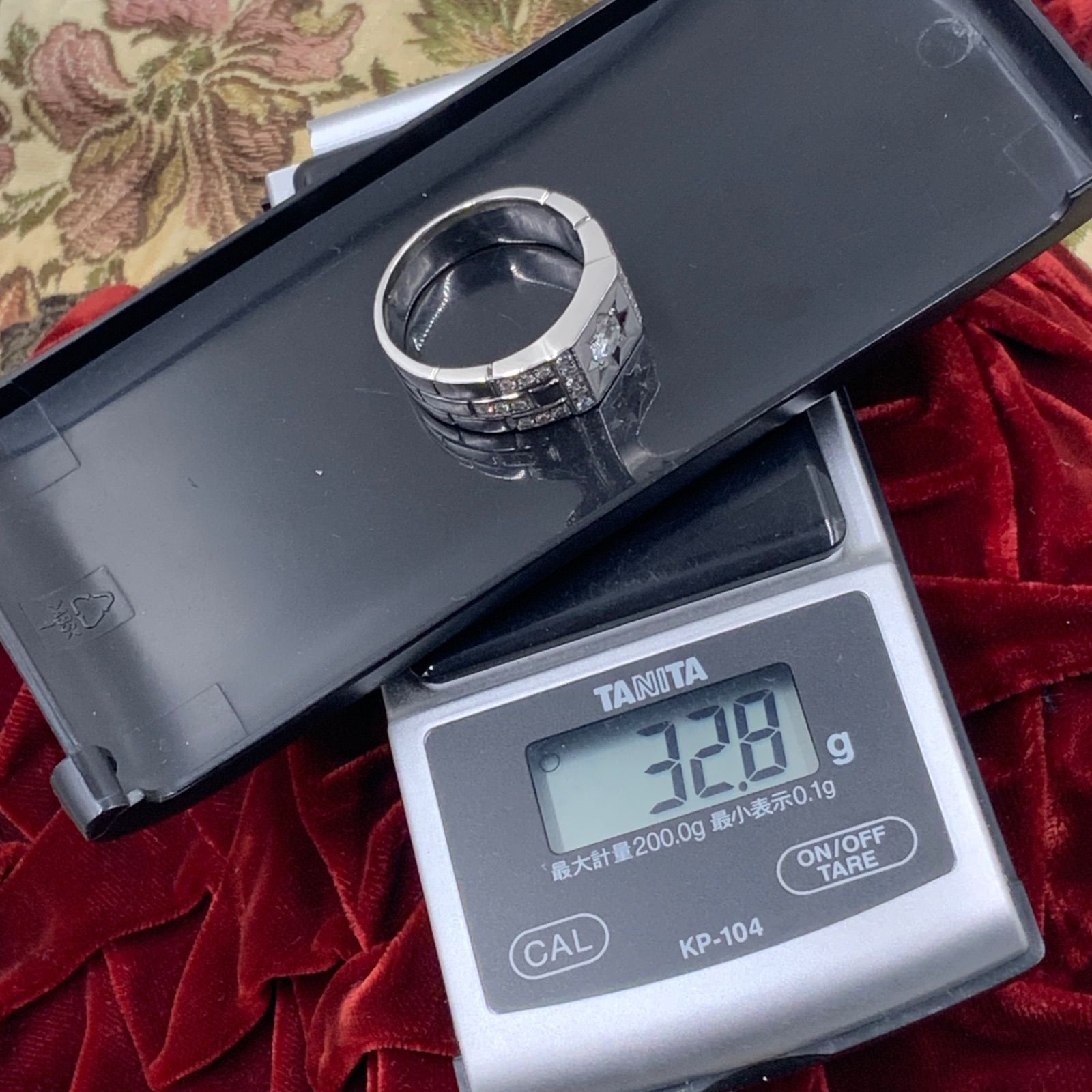 Pt900 印台ダイヤリング ゆきざきレガリア 32.8g - メルカリ