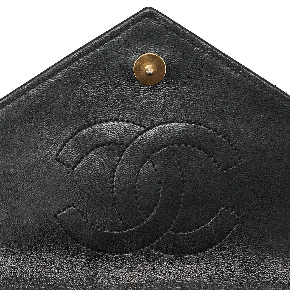 CHANEL シャネル マトラッセ デカココ Vフラップ シングル プッシュ