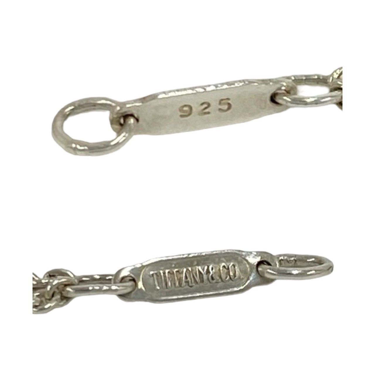 【極美品】ティファニー インフィニティ ネックレス　ダブルチェーン シルバー 極 美品 TIFFANY&Co. ティファニー インフィニティ ダブルチェーン