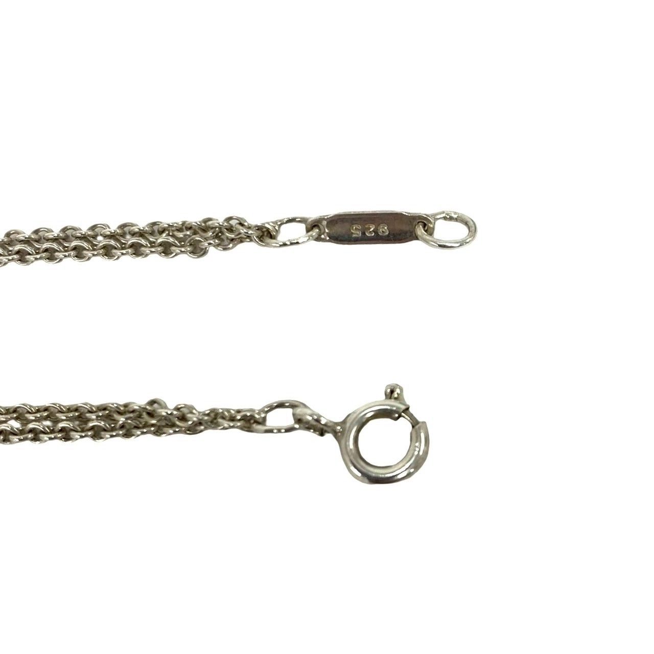 極 美品 TIFFANY&Co. ティファニー インフィニティ ダブルチェーン