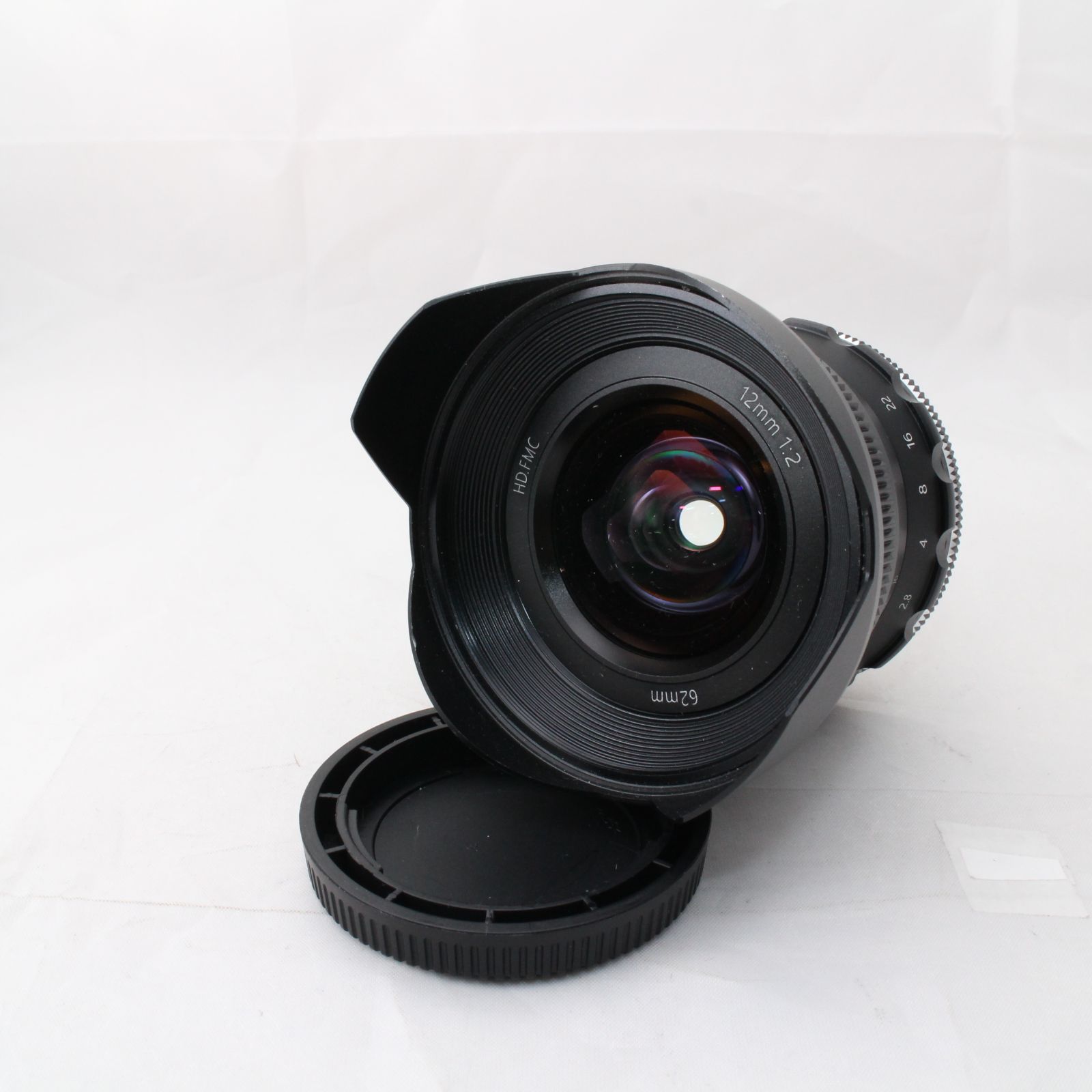 911☆美品☆PERGEAR 12mm F2 広角 APS-C マイクロフォーサーズマウント 