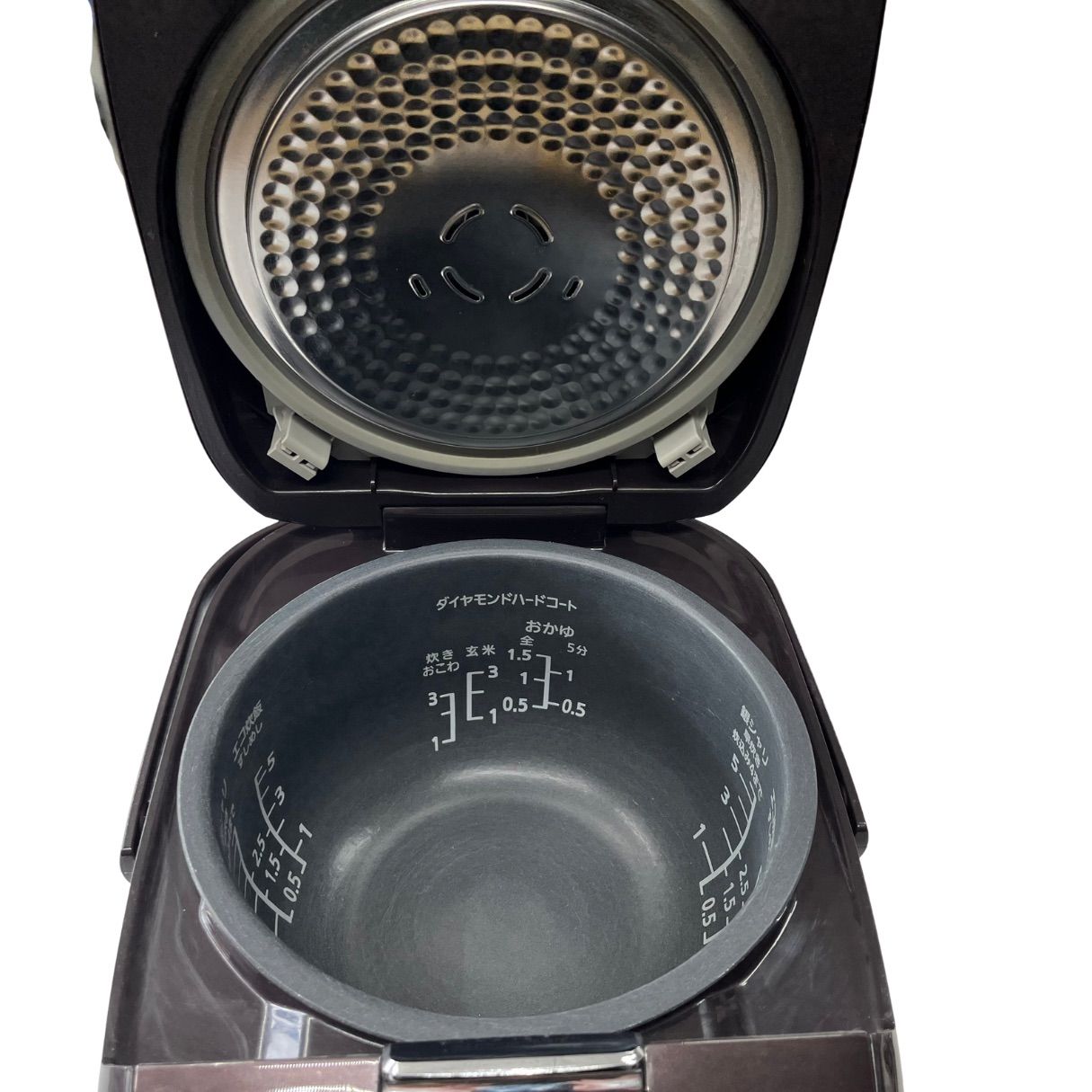 動作確認済】【中古】本体のみ パナソニック IH式 炊飯器 5.5合炊き SR