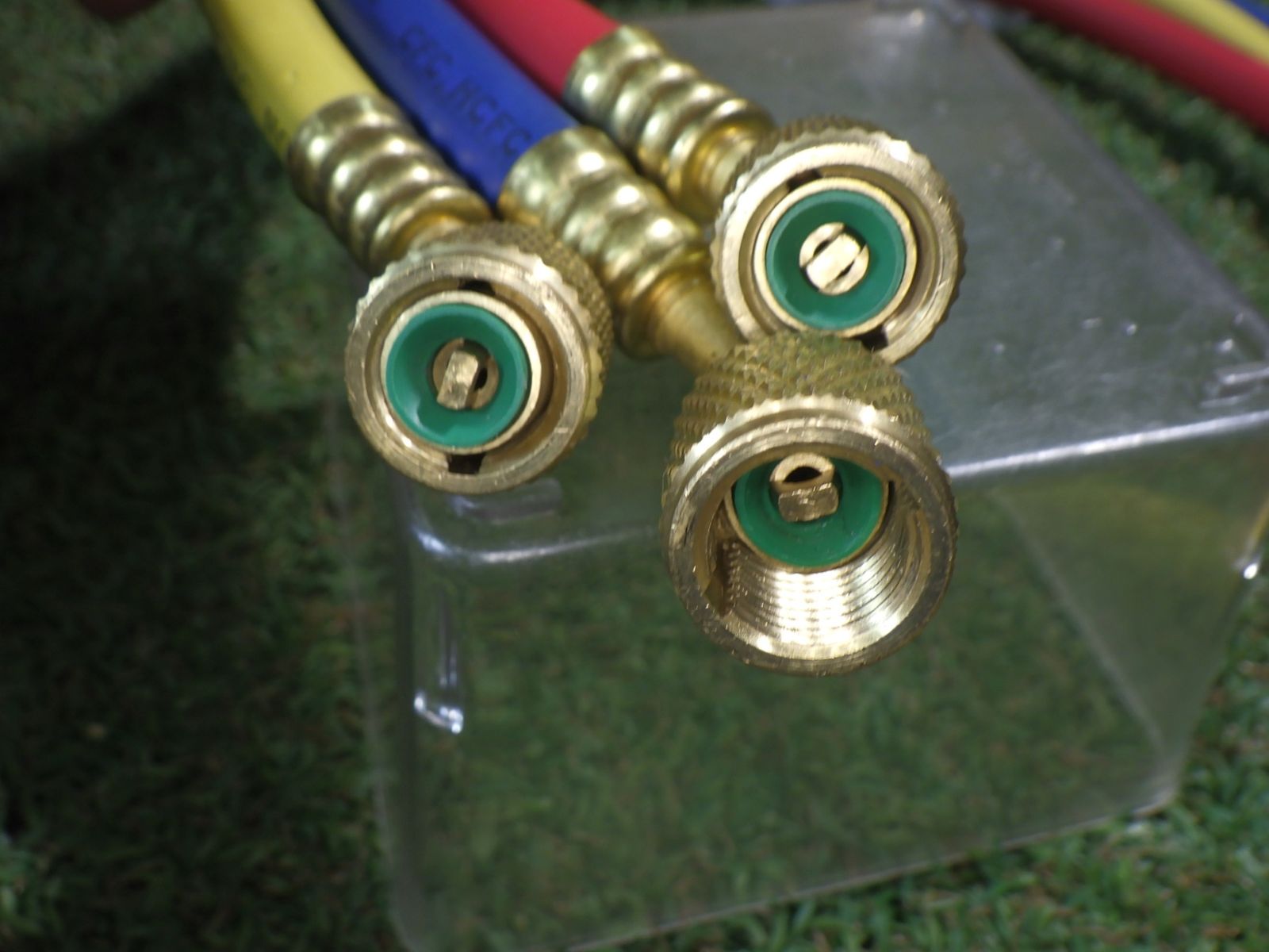 アサダ ASADA ゲージ マニホールド R410A R32 数回使用！ きれいな品 