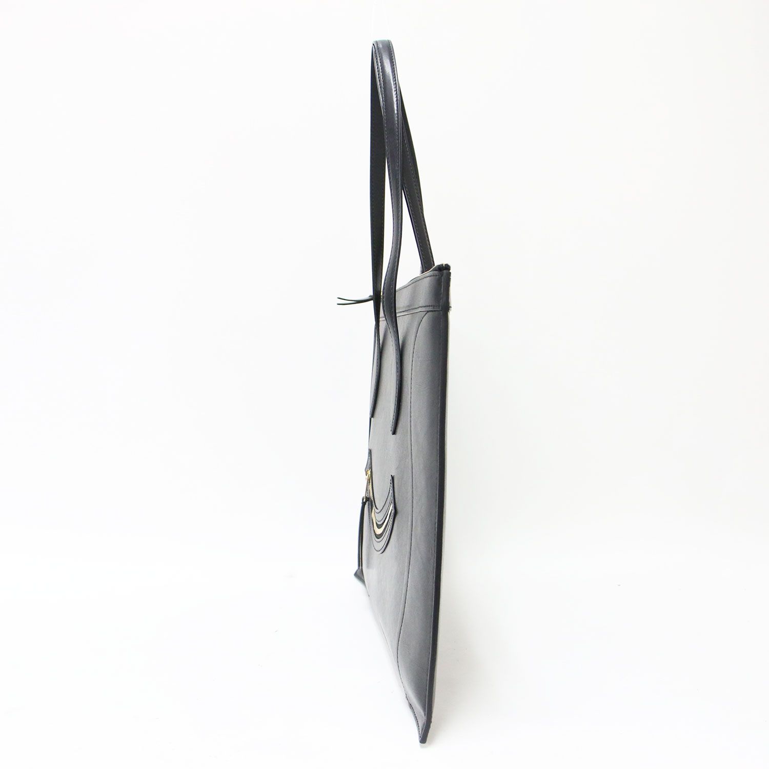 CELINE セリーヌ バッグ ブラック 黒 | フラットラゲージ グロッシー