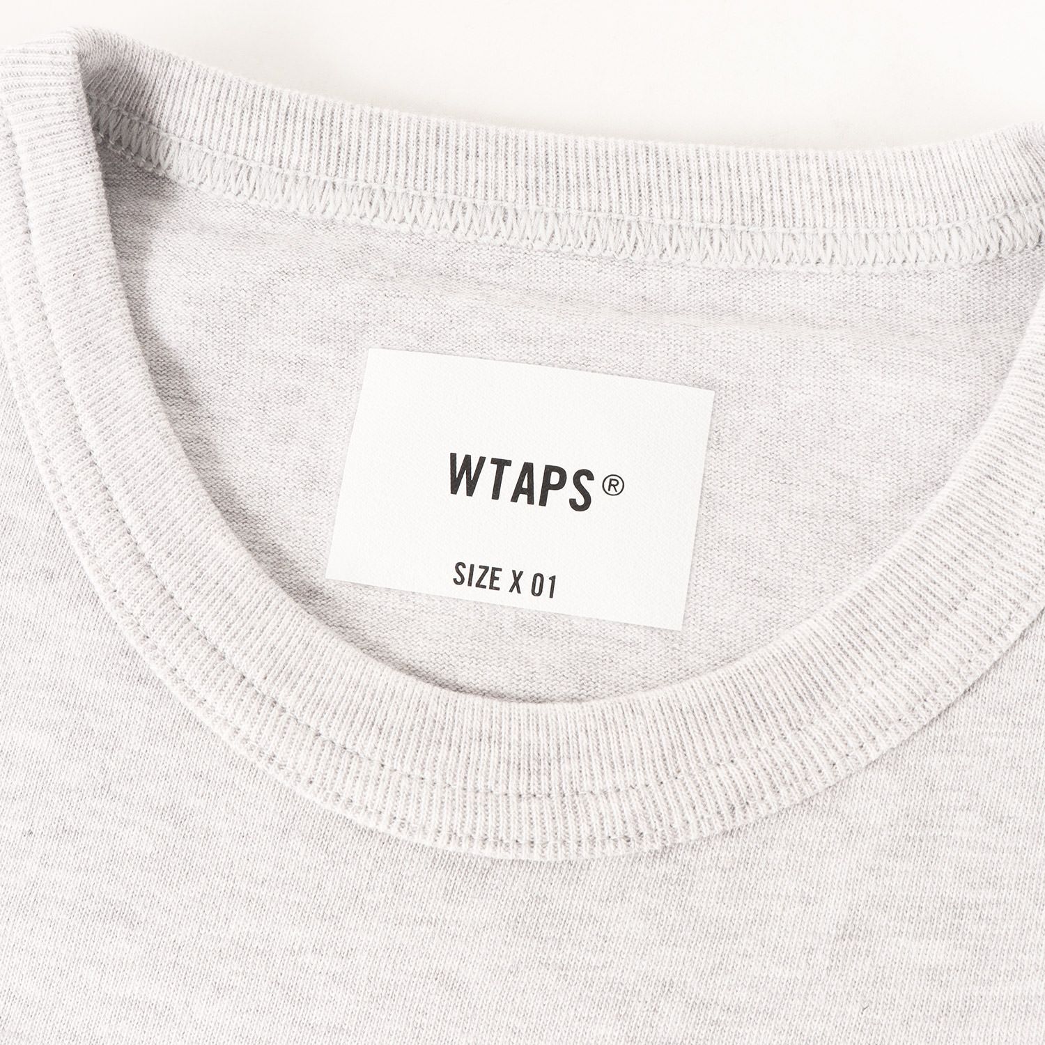 新品】WTAPS ダブルタップス Tシャツ アッシュグレー サイズ:S | 24SS 