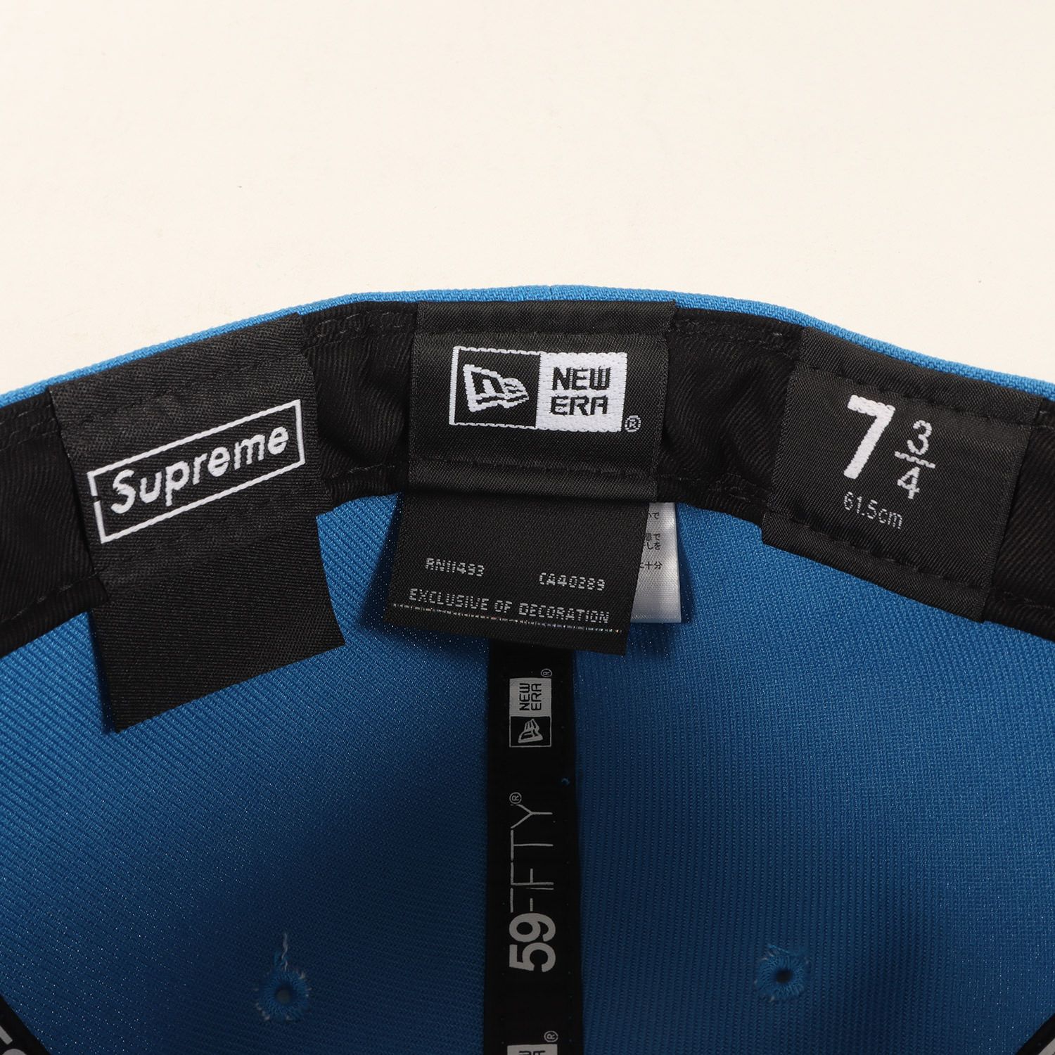 Supreme シュプリーム キャップ サイズ:7 3/4(61.5cm) | 22AW ×NEW ERA 