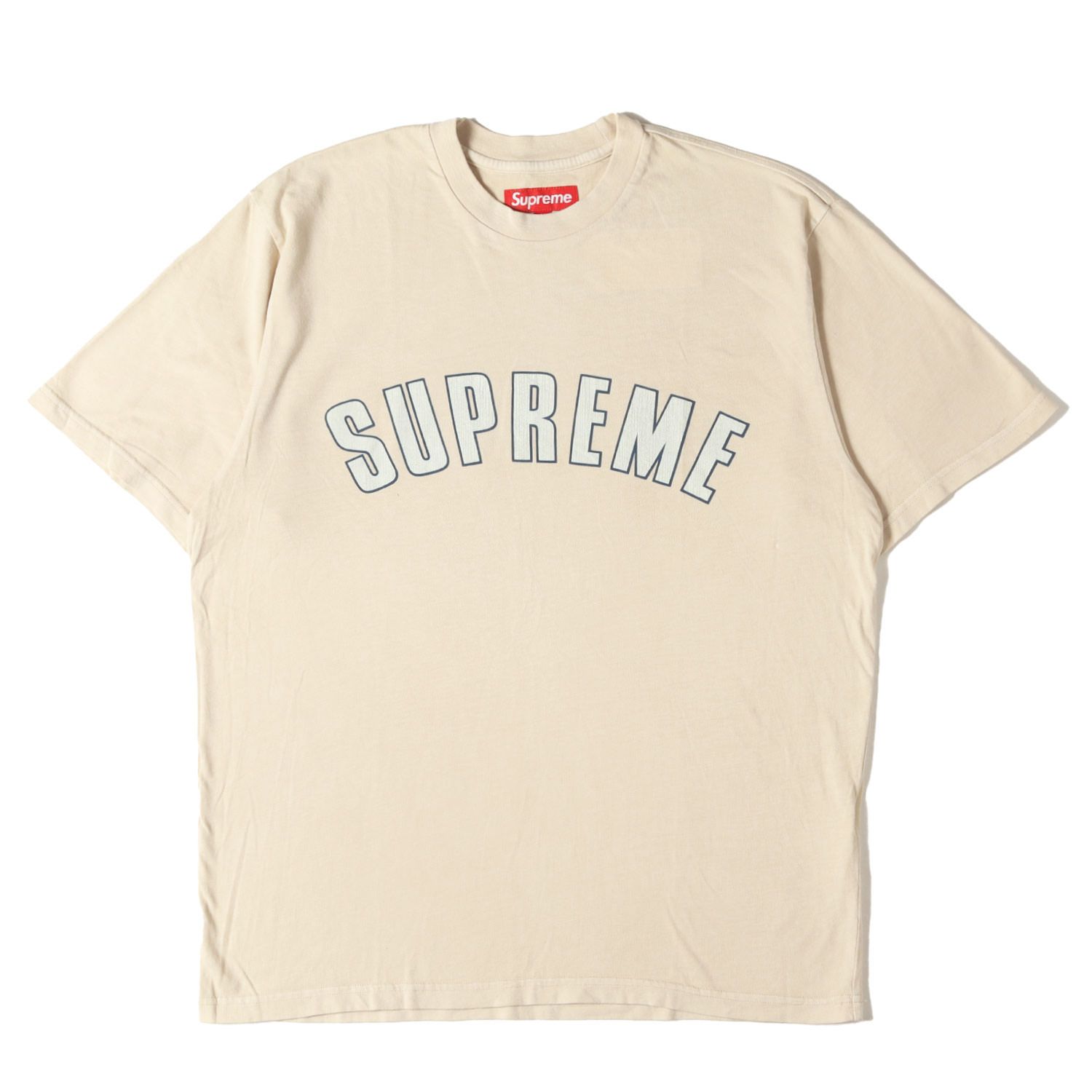D5【美品！】シュプリーム supreme☆センターアーチロゴ Tシャツ 希少 