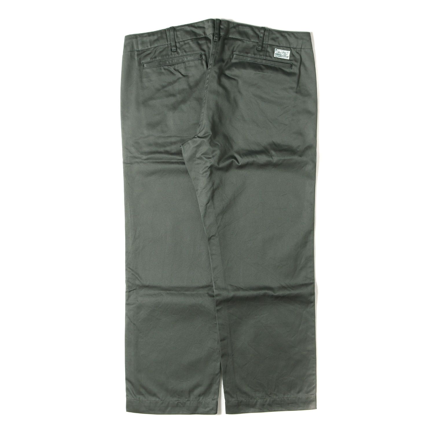 BURGUS PLUS バーガスプラス パンツ オリーブ系 サイズ:38 | チノ トラウザーズ ワーク パンツ (Modern Chino Trousers) | ボトムス ズボン【メンズ】【中古】 BURGUS PLUS バーガスプラス パンツ オリーブ系 サイズ:38 | チノ