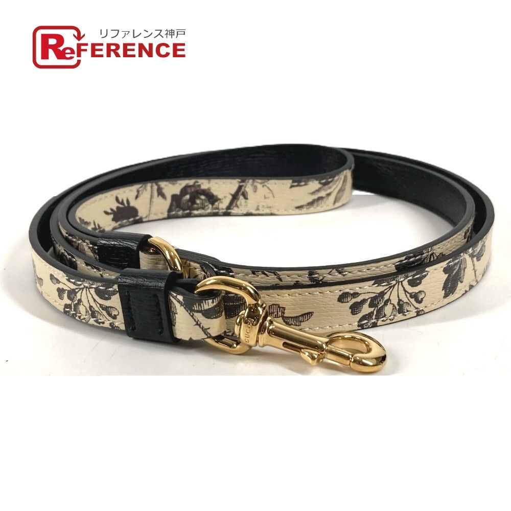 GUCCI グッチ リード エクストラ スモール ペット リード 692955 レザー ブラック