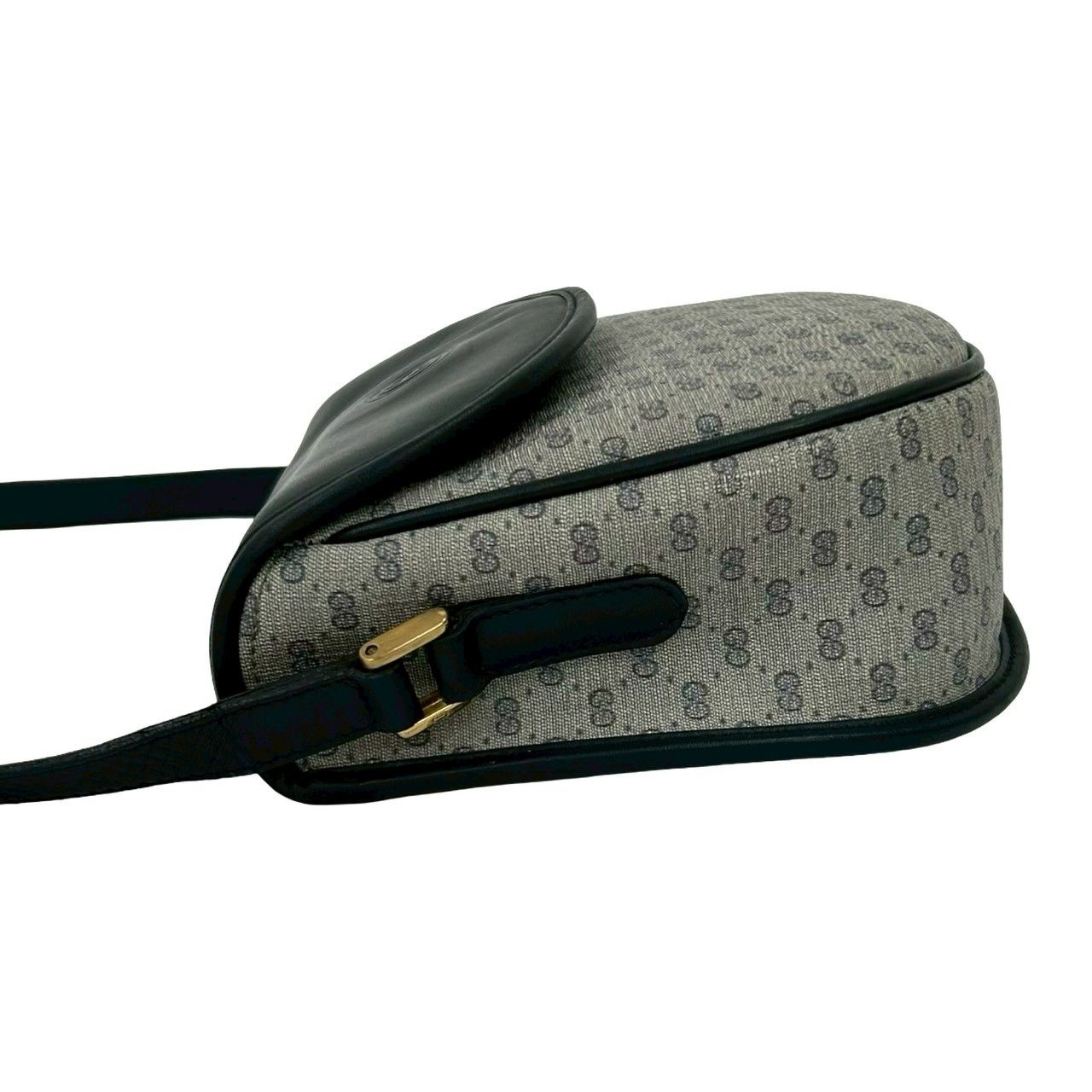 極 美品 希少品 GUCCI グッチ オールドグッチ マイクロGG ロゴ 柄 