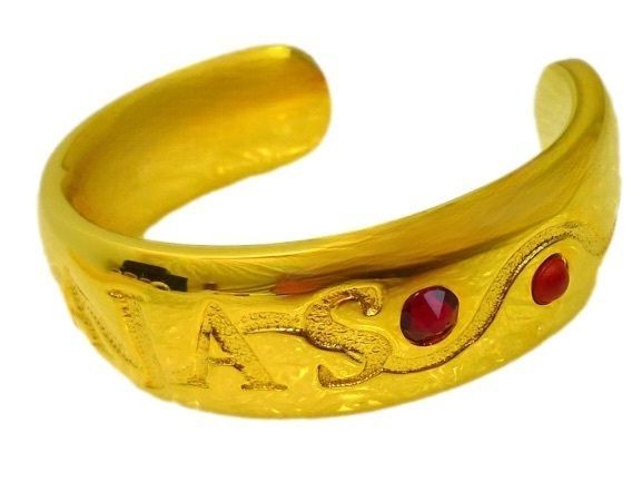 リラクゼーション ラジャス⭐️RAJAS⭐️ゴールド⭐️ブレスレット