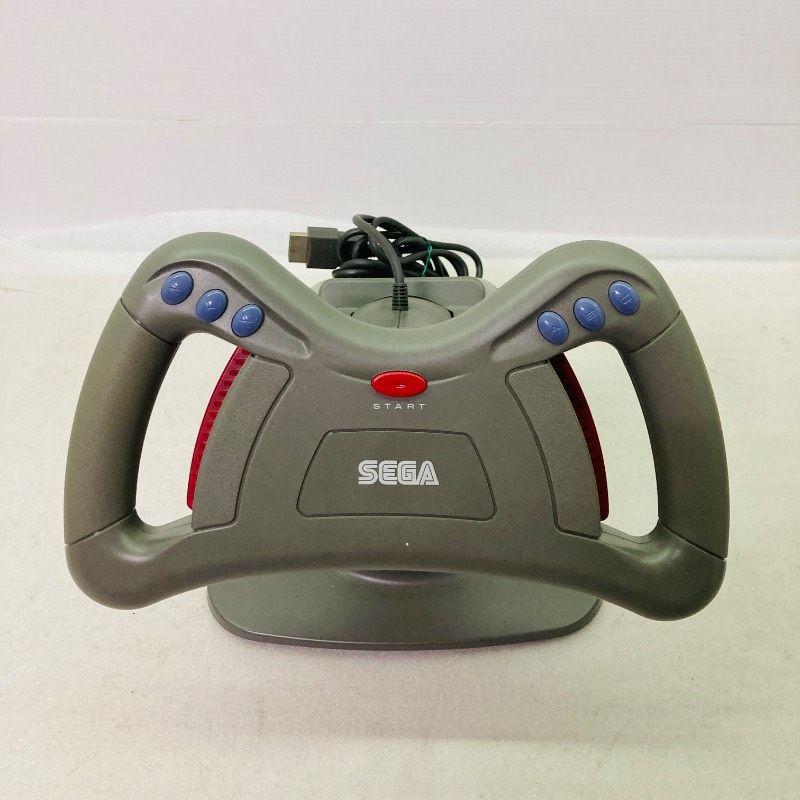 動作確認済み】【箱付き】SEGA セガサターン レーシングコントローラー