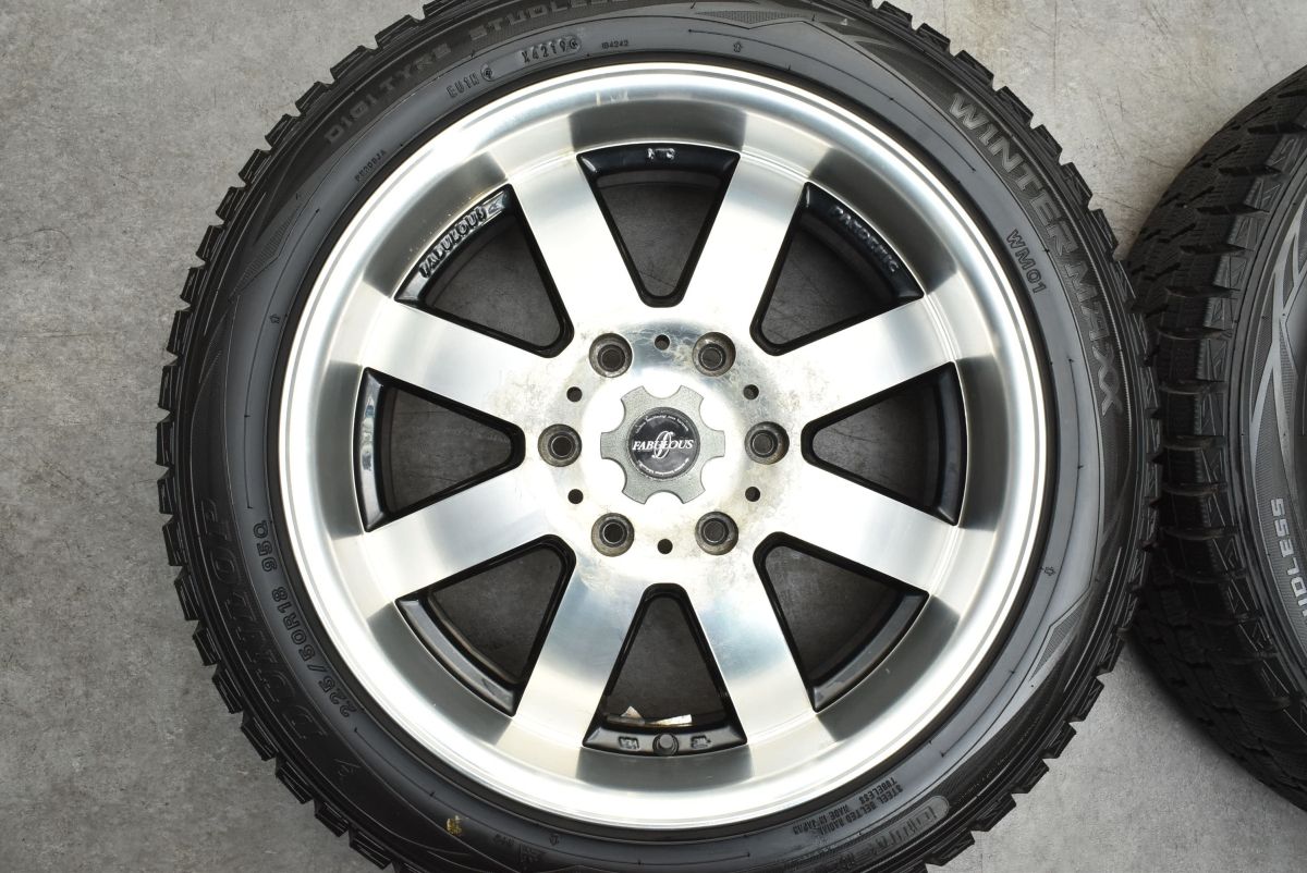 200 ハイエースに】ファブレス パンデミック LM-8 18in 7.5J +35 139.7 