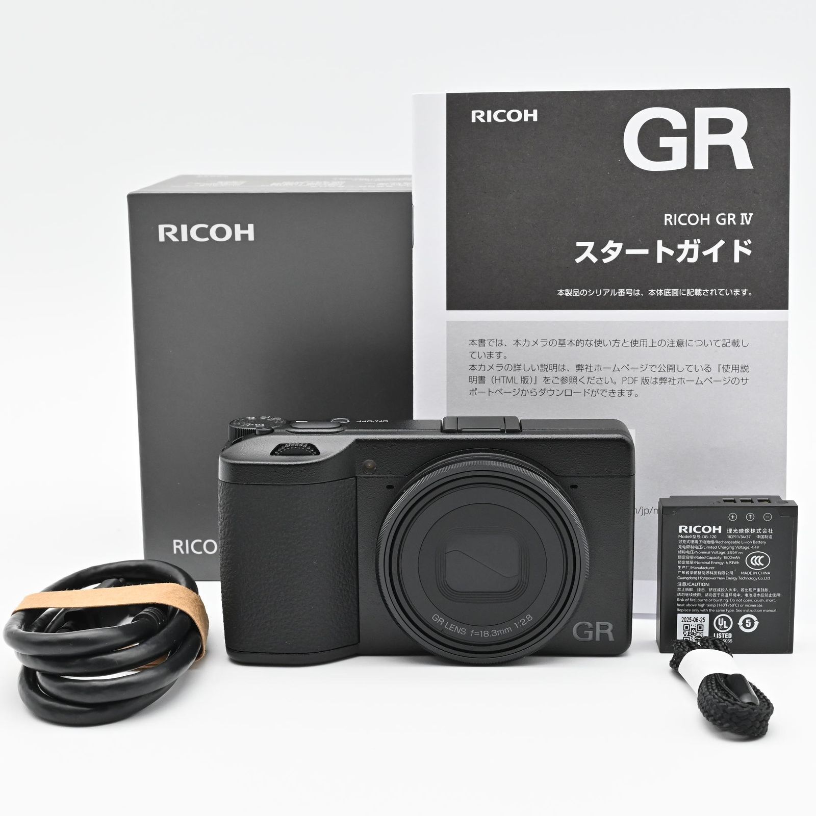 RICOH GR IV ショット数 1100回 美品 - メルカリ