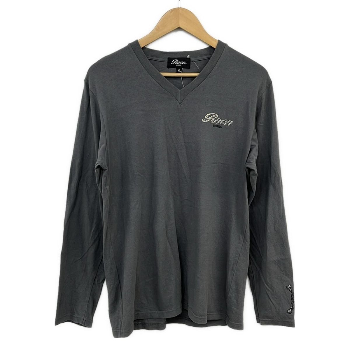 SEKAIMEN - Roen(ロエン) 長袖Tシャツ サイズXL メンズ - グレー uomo