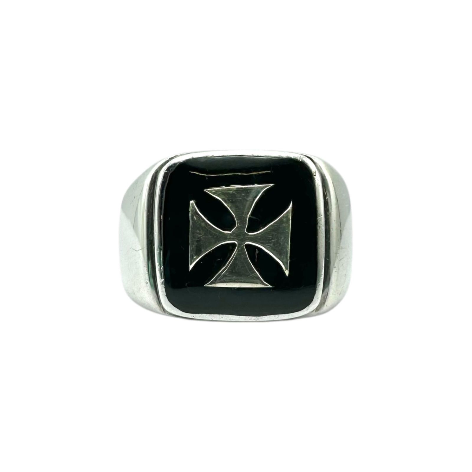 アイアンクロス】鉄十字 Silver 925 刻印 00s Vintage Design Ring 