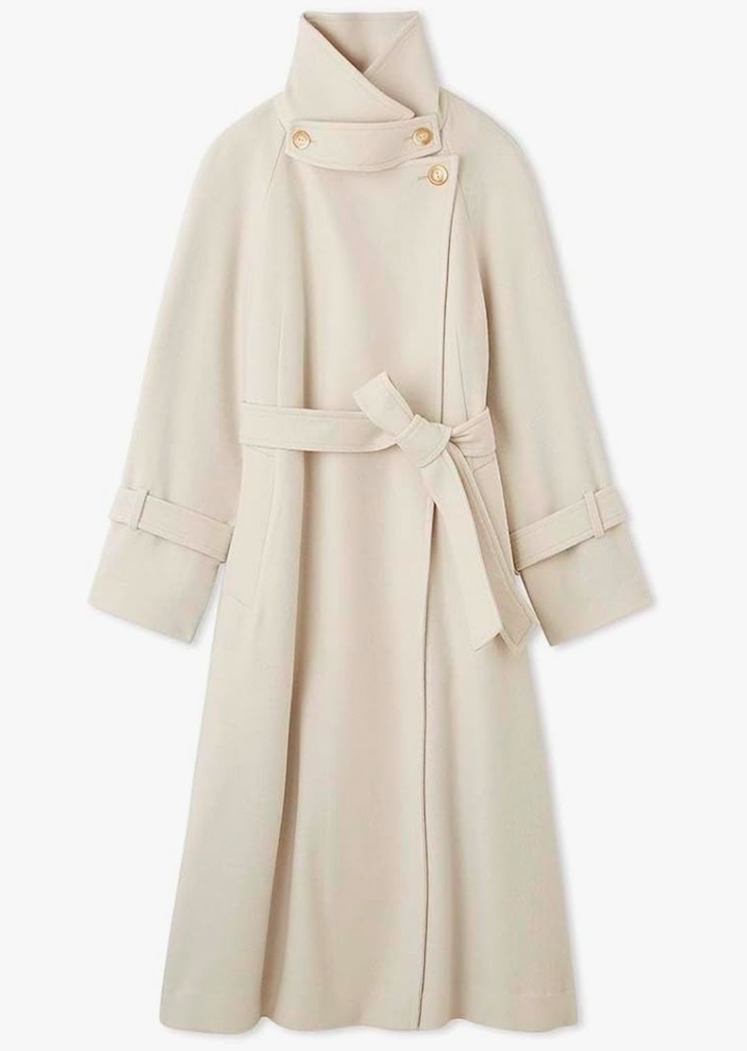 スナイデル SNIDEL ロングコート ベルト付き 新品タグ付き アイボリー 