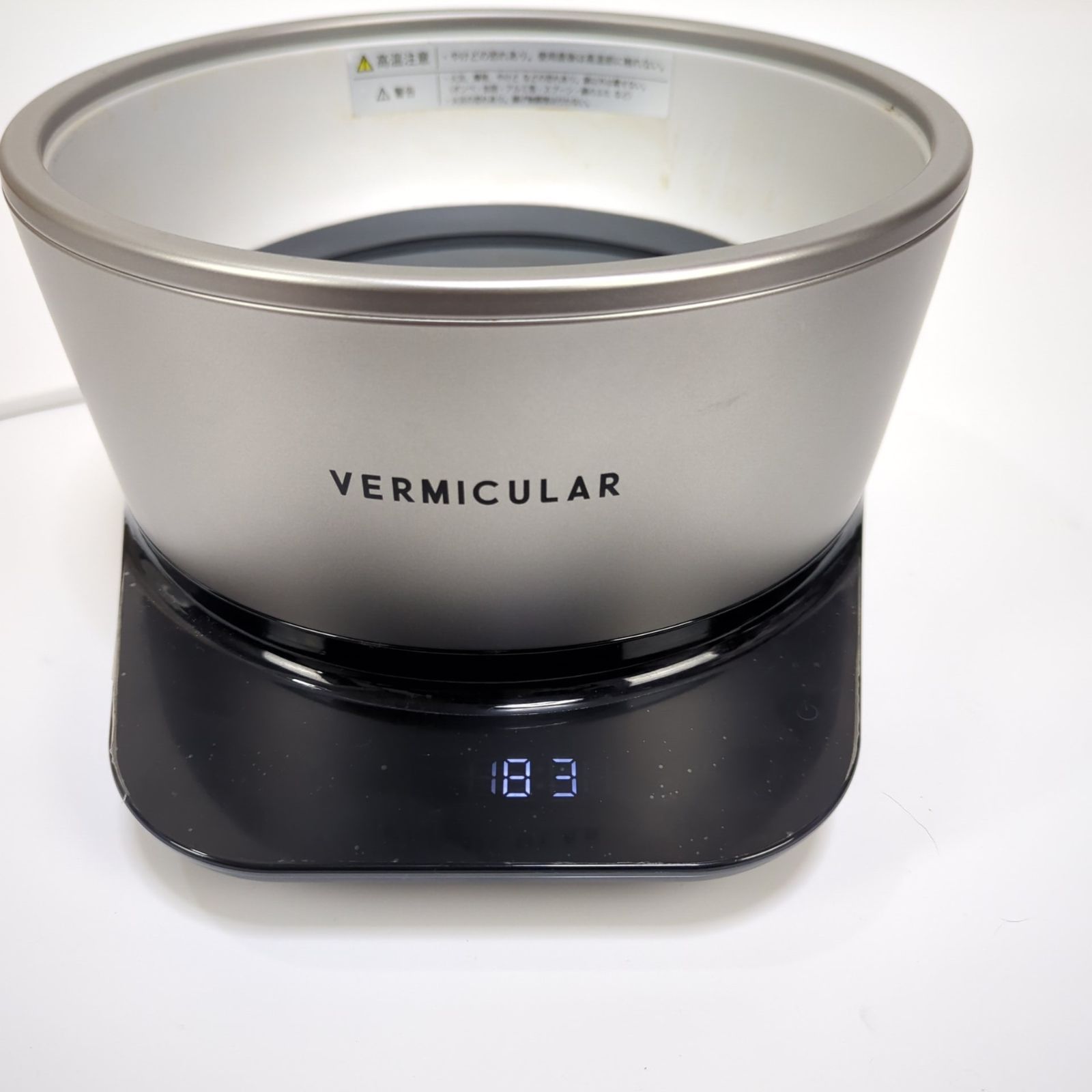 VERMICULAR ポットヒーター鋳物ホーロー鍋用IH調理器2017年製 約10年
