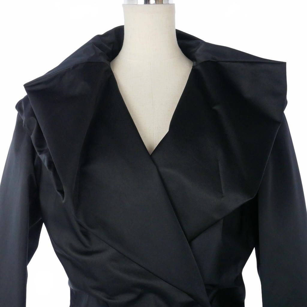 イッセイミヤケ ISSEY MIYAKE ナイロン ギャザージャケット 無地 L