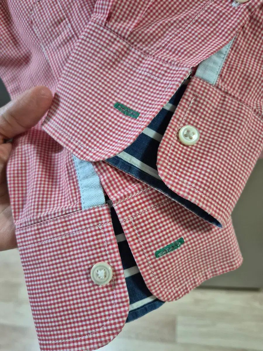 得価，安い Tommy Hilfiger レッド ギンガムチェック シャツ