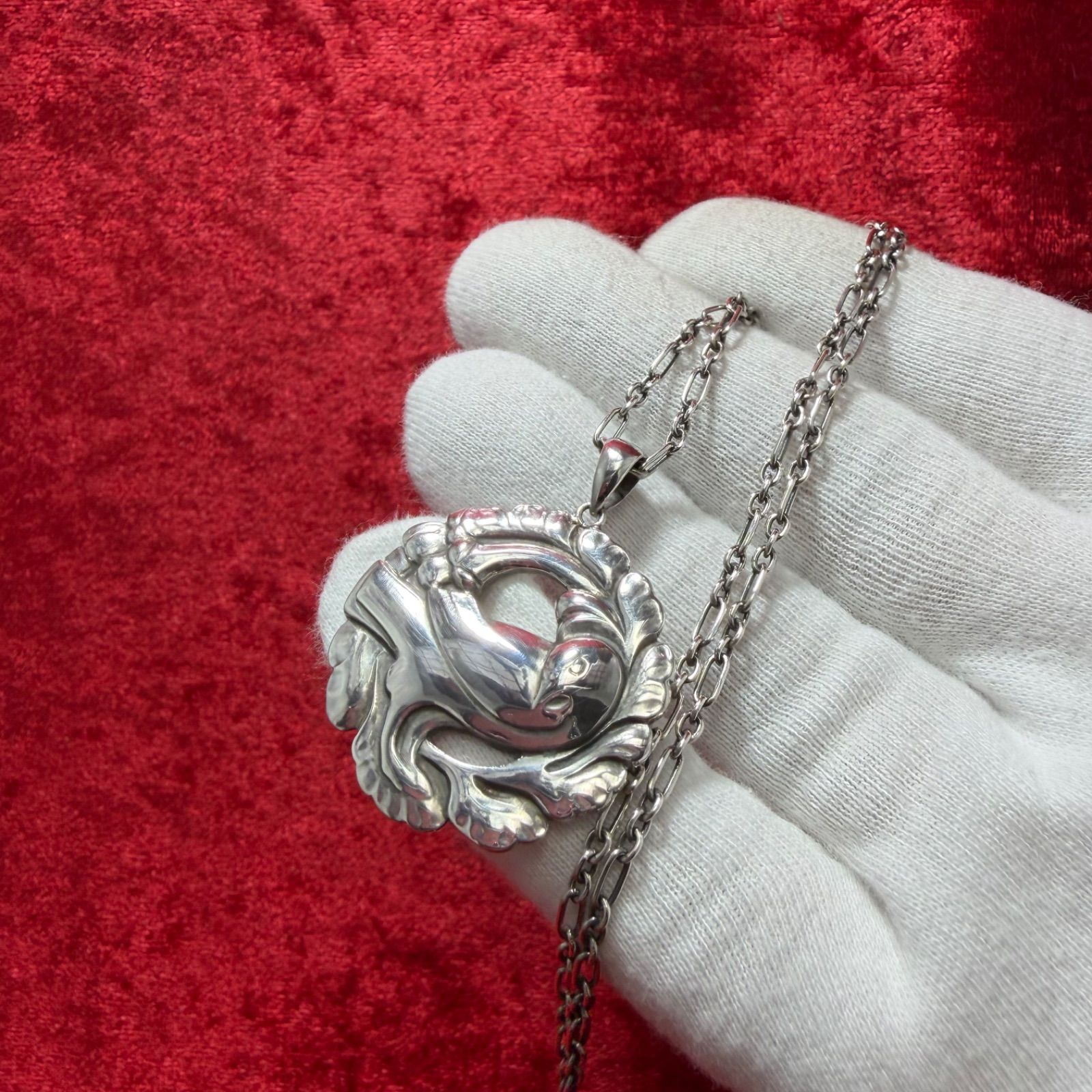 美品 ネックレス ♯134 ジョージジェンセン/GEORG JENSEN - メルカリ