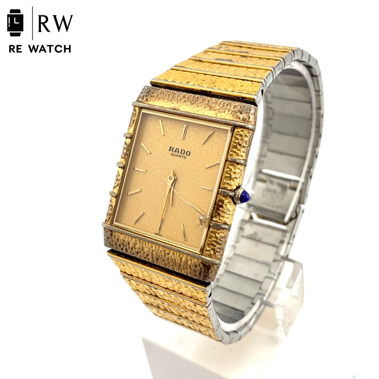 ジャンク】RADO 121.9009.2 クォーツ 腕時計 ゴールド - メルカリ