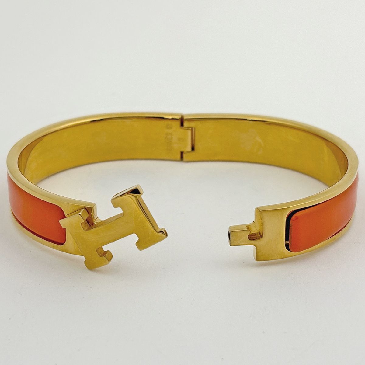 エルメス HERMES クリックH エナメルブレスレット クリッククラック
