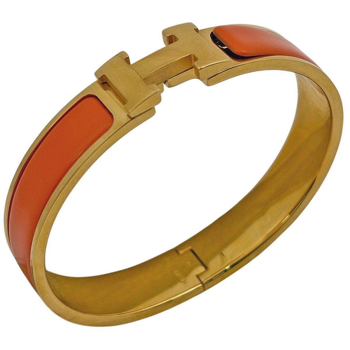 エルメス HERMES クリックH エナメルブレスレット クリッククラック