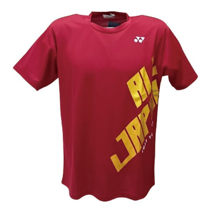 ヨネックス オールジャパンTシャツ 【ディープレッド】S～O 選択可