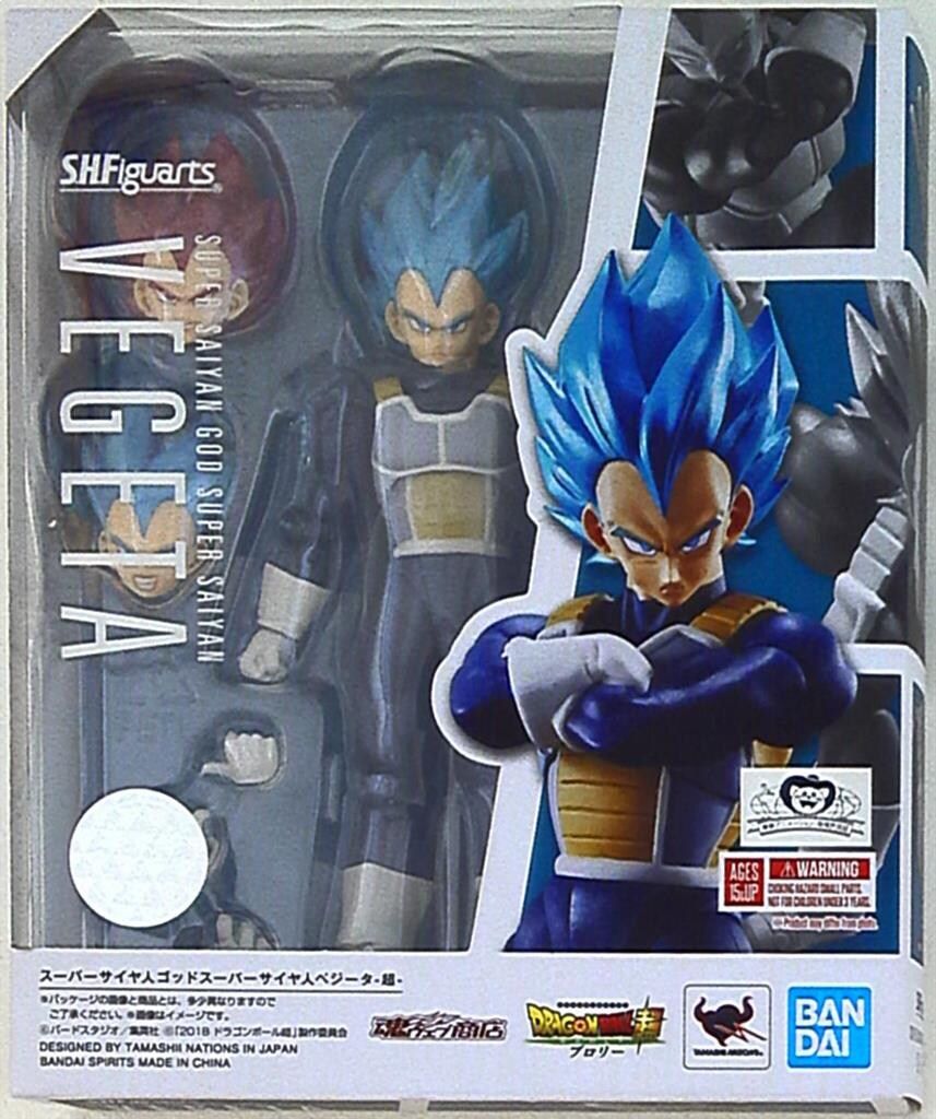 반다이 스피리츠 S.H.Figuarts 드래곤볼 슈퍼 브로리 슈퍼 사이어인 갓 슈퍼 사이어인 베지터 슈퍼
